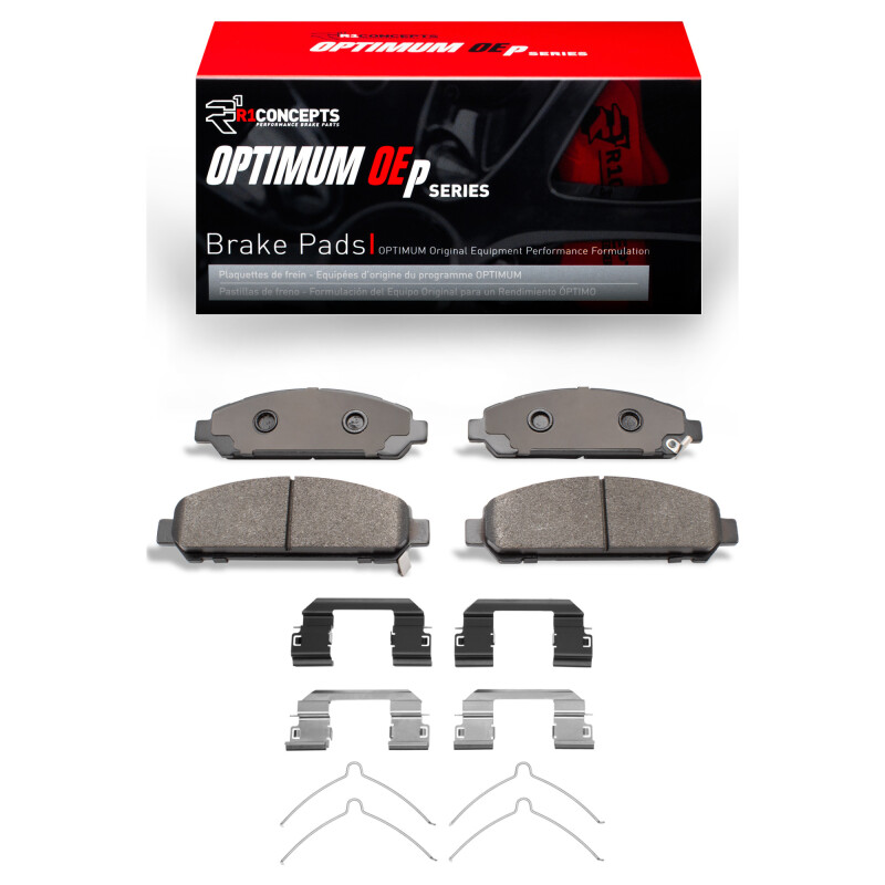 Toyota Venza Brake Pads - Front - R1 Concepts - Optimum OE - `09-`15 Toyota Venza Brake Pads - Front - R1 Concepts - Optimum OE - `09-`15